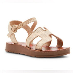 NWOB Steve Madden Little Girls Jharrlow Flat Sandals (1)